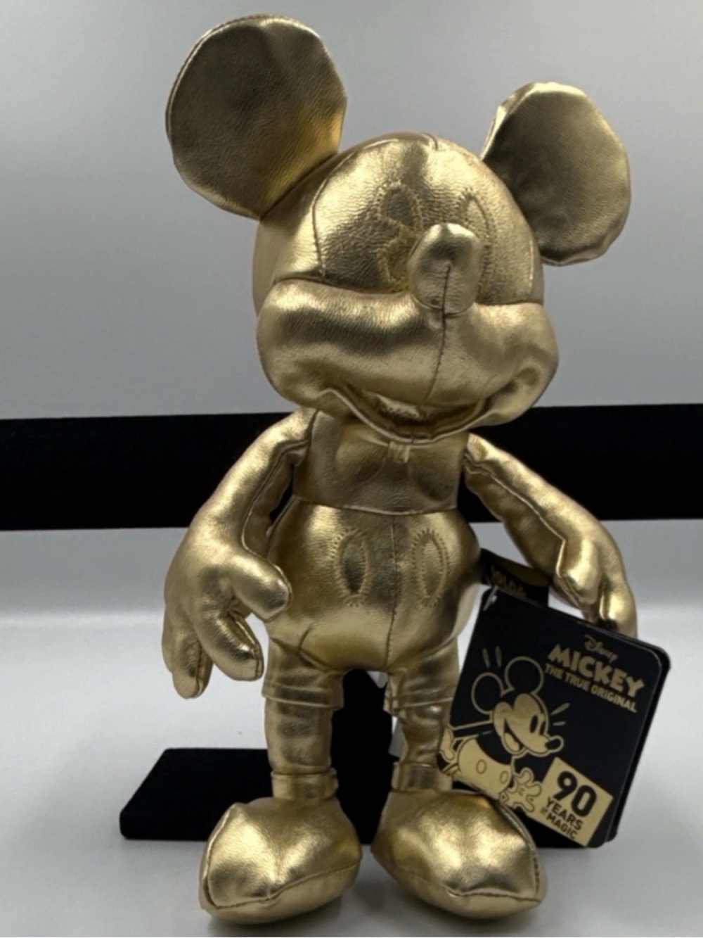 Disney Metallic Gold Mickey Mouse Decorative Figurine